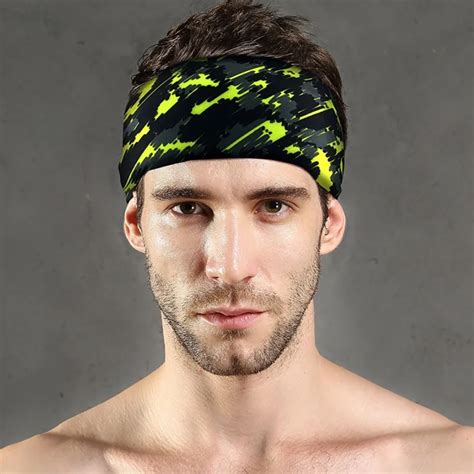 Buy New Outdoor Sport Headband Anti Sweat Breathable