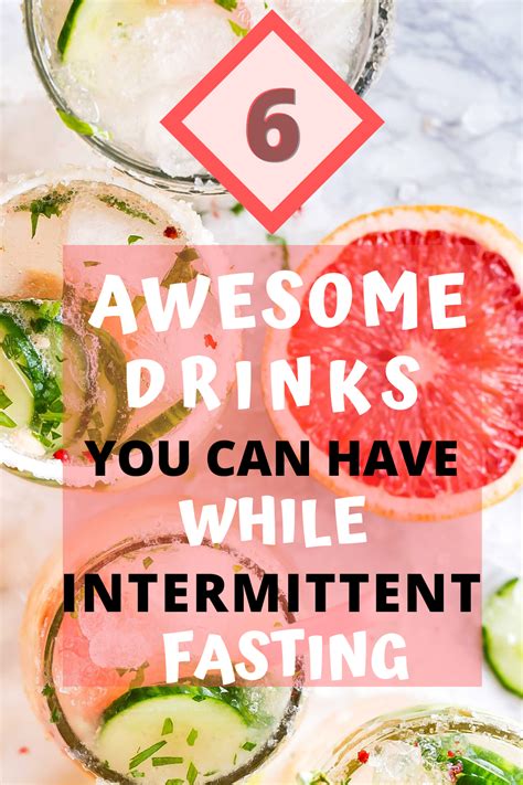 Delicious Intermittent Fasting Drinks Intermittent Fasting Diet