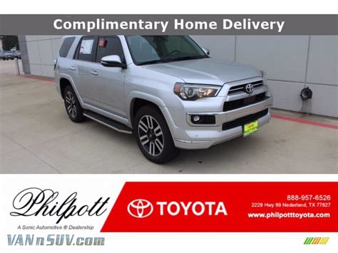 2021 Toyota 4runner Limited 4x4 In Classic Silver Metallic For Sale