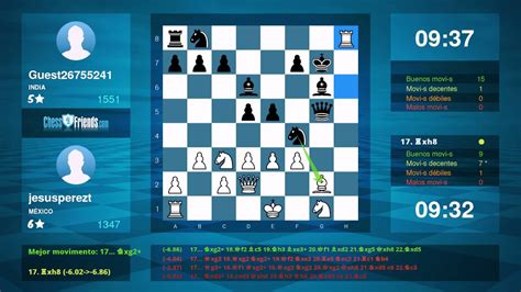 Chess Game Analysis Jesusperezt Guest26755241 1 0 By Youtube
