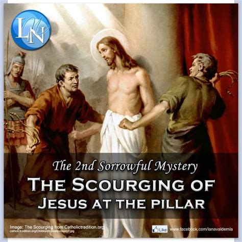 2nd Sorrowful Mystery Jesus Holy Week Mystery