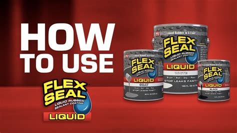 How To Use Flex Seal Liquid Tips Tricks Youtube