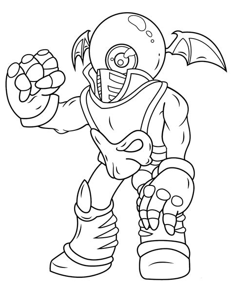 Skylanders giants tree rex coloring page. Skylander Giants To Coulor In All Of Them - Free Colouring ...