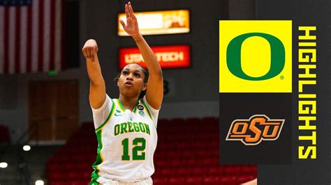Oregon Womens Basketball Vs Oklahoma State Game Highlights 2023 Youtube
