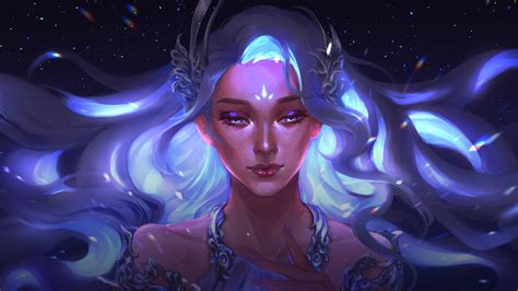 How To Draw Glowing Effects For Magical Portraits Art Rocket