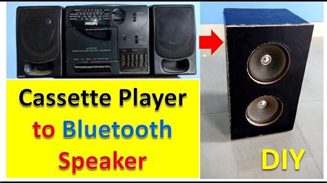 Bluetooth Speaker From Old Cassette Player Diy Youtube