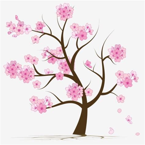 Top Anime Cherry Blossom Tree Drawing Super Hot In Cdgdbentre