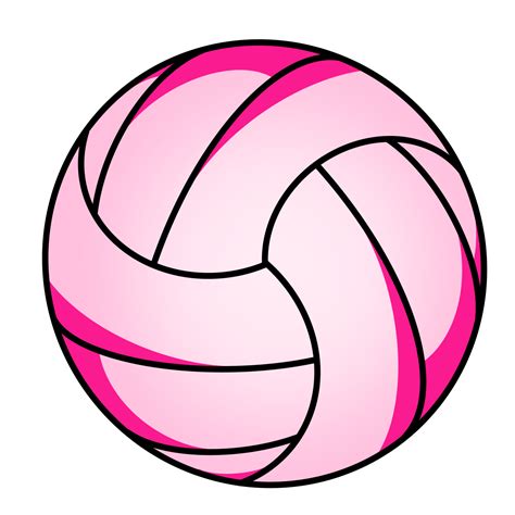 The Pink Volleyball 13078867 Png
