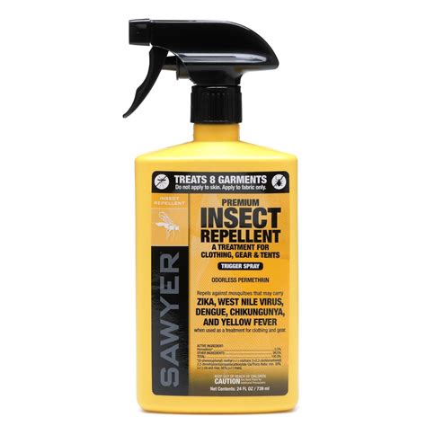Sawyer Premium Insect Repellent For Clothing Gear Permethrin Spray 24