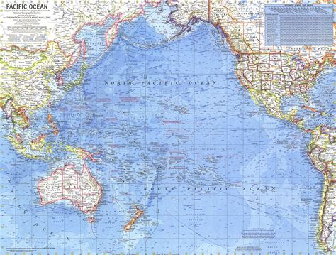 Image Result For Pacific Ocean Map Map National Geographic Society