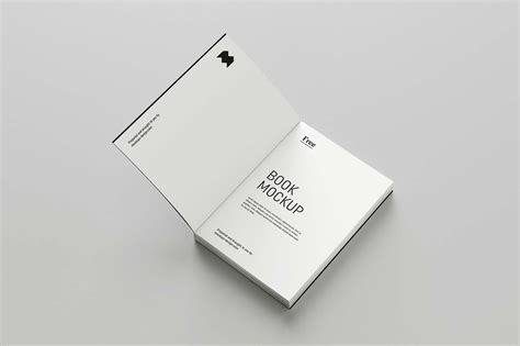 A premium quality children's book mockup psd set available in square dimension. 8 Free Softcover Book Mockups (PSD)
