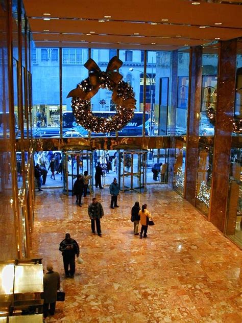 Hotel trump plaza, faridkot, india. The lobby of Trump Tower during Christmas Season. | Trump ...