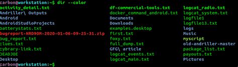 Linux List Folder Contents Posetke