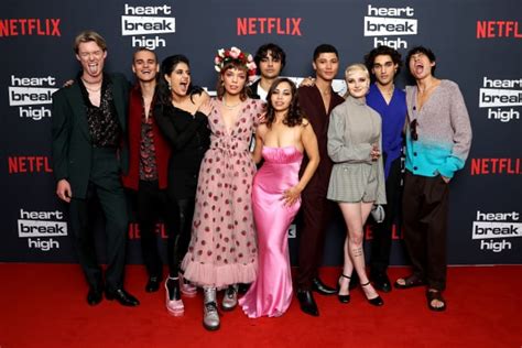 The Cast Of Heartbreak High Attend The Heartbreak High Netflix Premiere