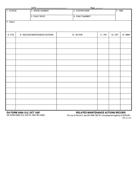 Da Form 2408 Fill Out And Sign Online Dochub