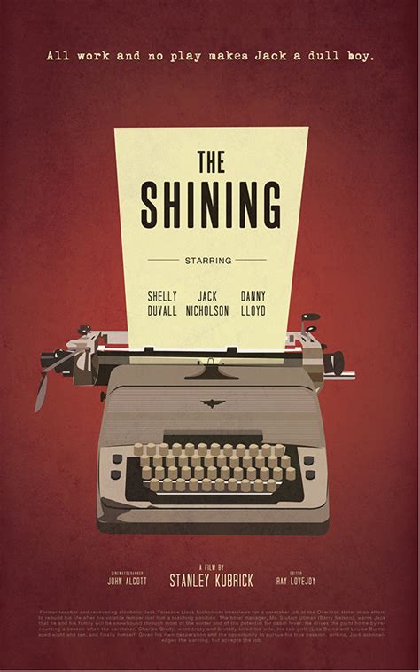 The Shining Poster On Behance