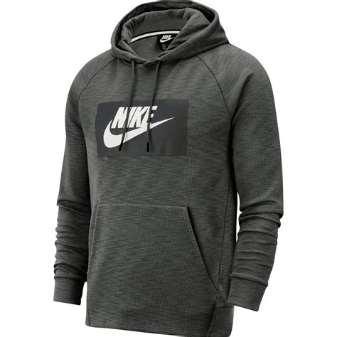 Nike Sportswear Optic Fleece Mens Graphic Pullover Hoodie Men From