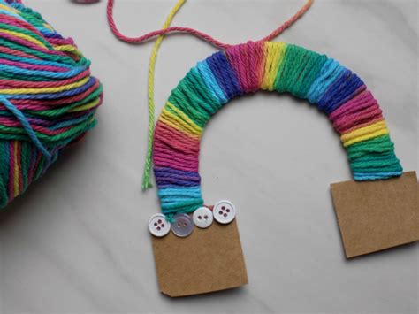 One Savvy Mom Nyc Area Mom Blog Gradient Yarn Rainbow Craft