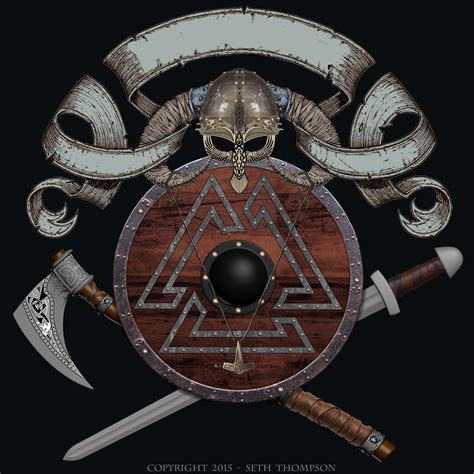 Artstation Viking Coat Of Arms Concept