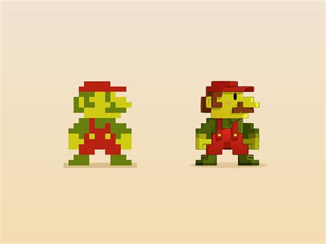 Mario Pixel By Samuel Suarez On Dribbble