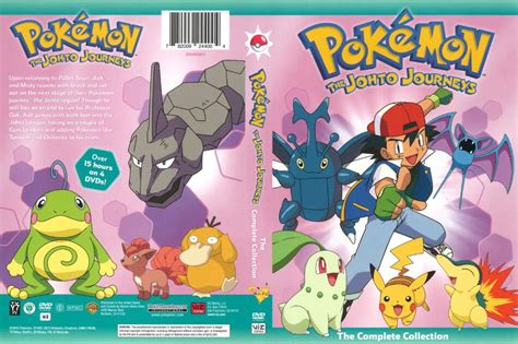 Pokemon Johto Journeys Dvd Cover 2015 R1