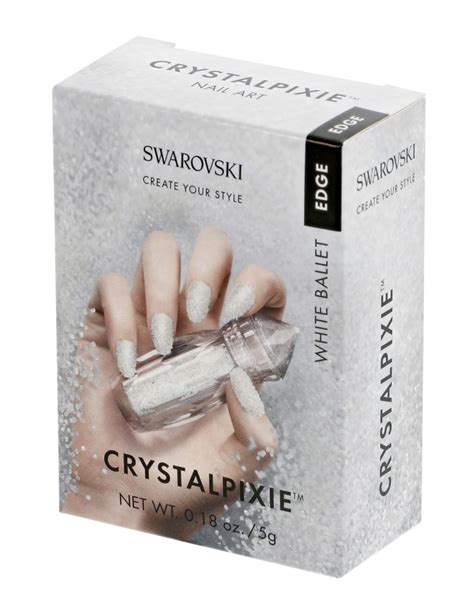 Crystal Pixie Edge Diy Diseño De Uñas Bricolaje Con Cristales Swarovski Nail Box Pixie