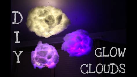 Diy Glowing Cloud Light Youtube