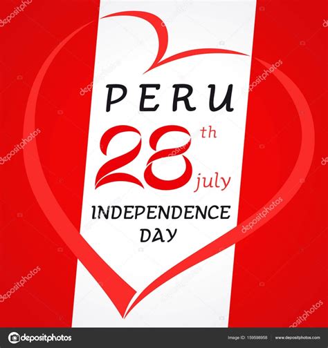 Días internacionales y mundiales en julio. 28 de julio Día de la Independencia de Perú Imagen ...