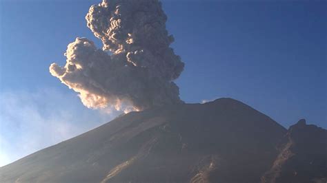 Volcán Popocatépetl Registra 3 Explosiones En 24 Horas Pero Se