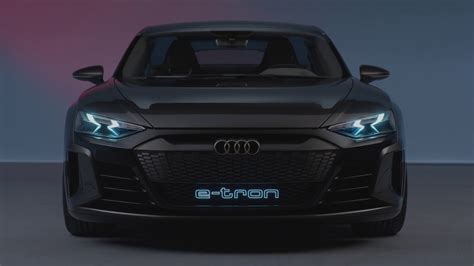 Audi E Tron Gt Concept Footage Youtube