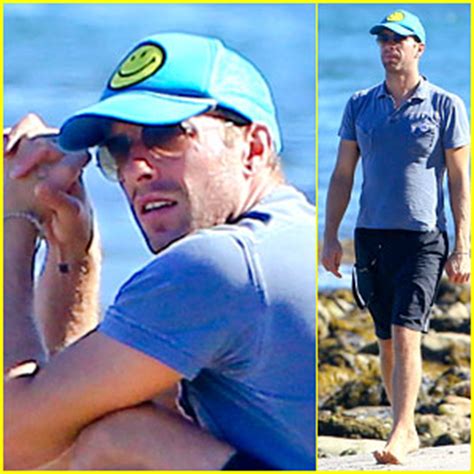 Chris Martin Hits The Beach Without Jennifer Lawrence Chris Martin