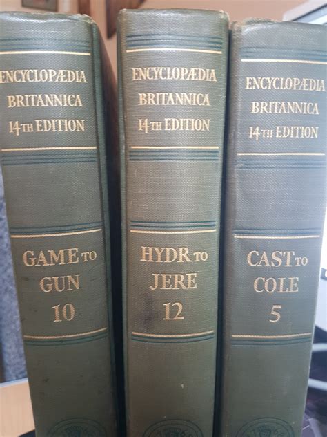 Finding The Value Of Encyclopedia Britannica Encyclopedias Thriftyfun