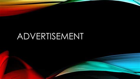 Ppt Advertisement Powerpoint Presentation Free Download Id3152380