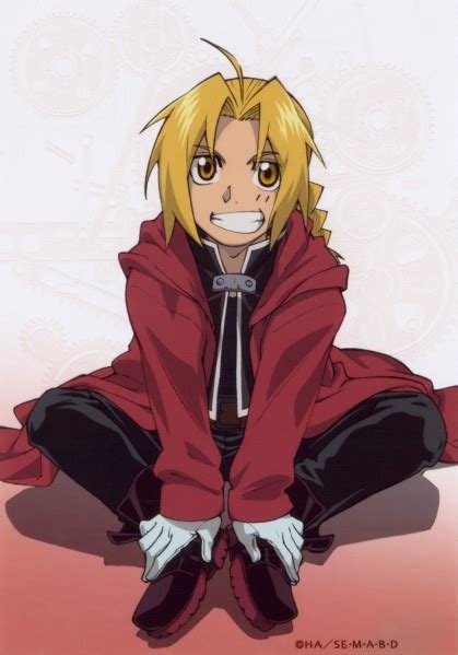 Anime Edward Edward Elric Fma Fullmetal Alchemist Image 100310 On