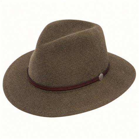 Pungo Ridge Stetson Cromwell Crushable Wool Hat Olive Mix Stetson