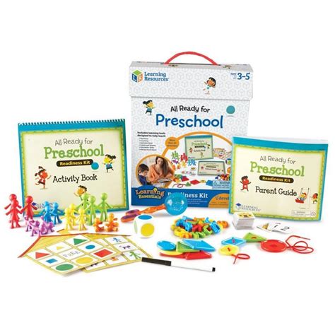 All Ready For Preschool Readiness Kit Learning Resources Babyonline Hk