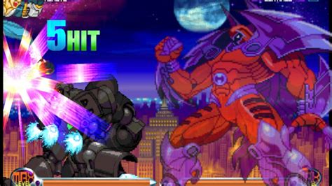 Mvc2 Stage Mod Test Onslaught Sentinelstorm Combo Youtube