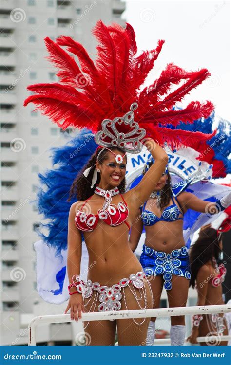 Caribbean Carnaval Festival In Rotterdam Editorial Photography Image Of Girl Eyes 23247932
