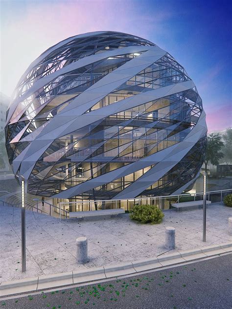 Architecture Sphere On Behance Futuristic Architecture Modern