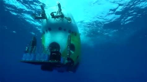 Exclusive Worlds First Live Streamed Mariana Trench Deep Dive Cgtn