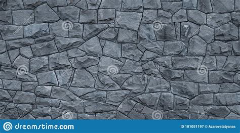 Abstract Stone Texture Grunge Pattern Gray Blank Concrete Wall