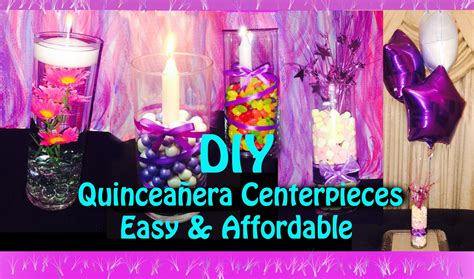 This decoration is perfect for any special occasion. DIY 3 EASY QUINCE CENTERPIECES!!! #centerpieces #quinceanera #quince #myquinceanera #youtuber # ...