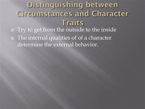 Ppt Character Traits Powerpoint Presentation Free Download Id2533689