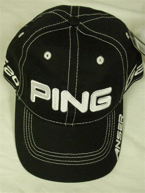 Ping 2012 Tour Unstructured Cap G20 Anser Stitched Hat New Ebay