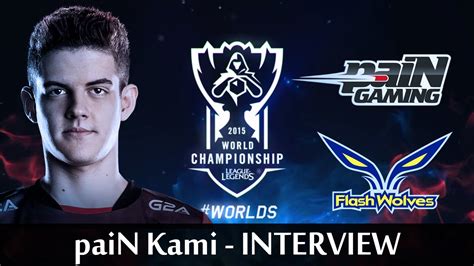 Kami Entrevista Pós Jogo Pain Gaming Vs Flash Wolves Worlds Day 4