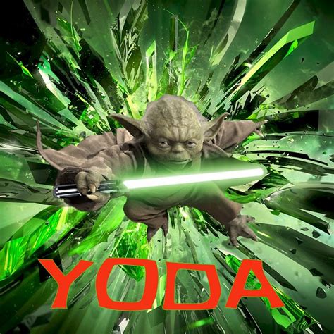 Yoda Poster This Is A Picture Of Yoda On This Cool Backgro Flickr
