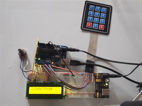 Arduino Keypad And Lcd Interfacing With Code Ee Diary
