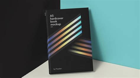 psd book mockup hardcover css author