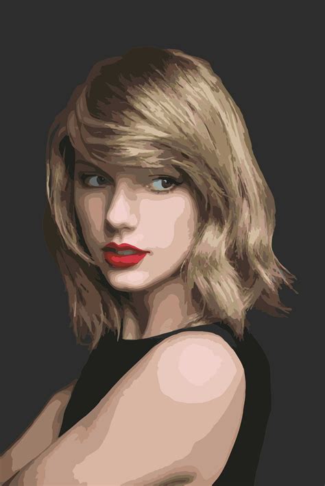 The Beautiful Taylor Swift People Paint By Number Paint By Numbers
