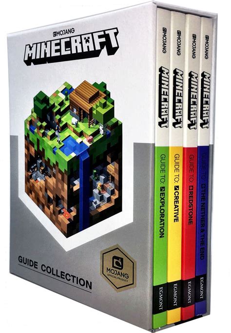 Details About Minecraft Guide Collection 4 Books Brand New Box Set